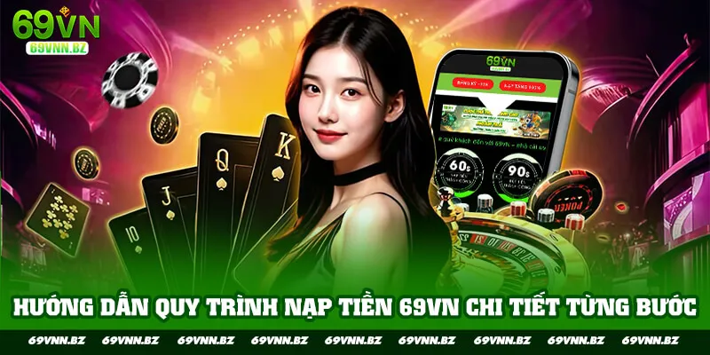 Hướng dẫn quy trình nạp tiền 69VN chi tiết từng bước