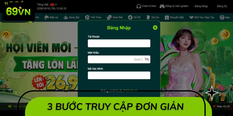 3 bước đơn giản để truy cập vào tài khoản game của bạn