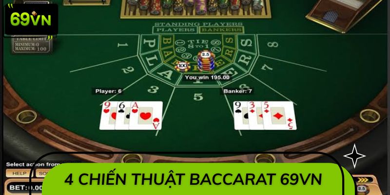 4 chiến thuật Baccarat 69VN đáng tham khảo