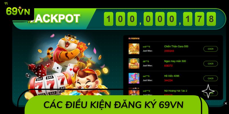 Các điều kiện cần đáp ứng để đăng ký 69VN dễ dàng
