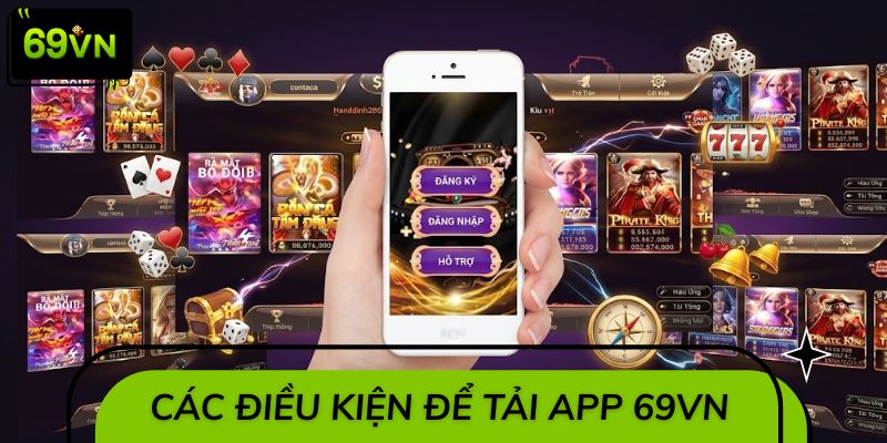 Các điều kiện để tải APP 69VN trong vài phút