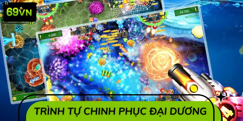 Khám phá trình tự chinh phục đại dương