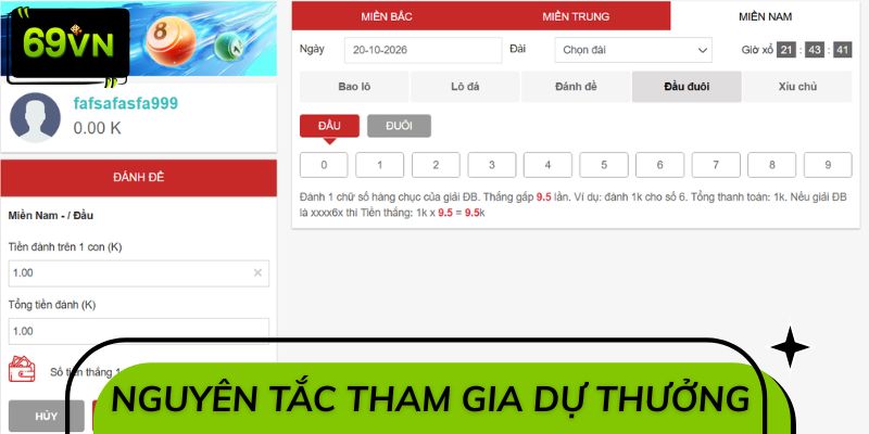 Nguyên tắc tham gia dự thưởng nên nắm chi tiết